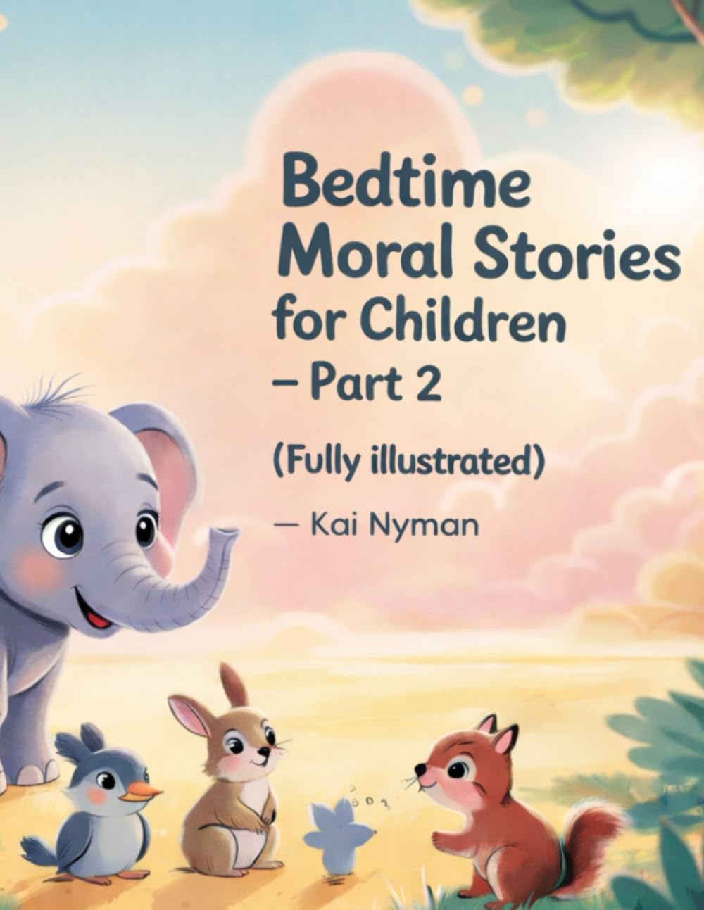 Bedtime Moral Stories for Children – Part 2 (Fully Illustrated): Heartwarming Animal Stories That Teach Kindness, Courage, and Honesty for Kids Ages 2 - 10 (Smart Kids: Story and Learning Adventures)