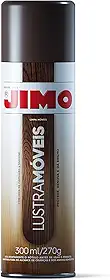 JIMO Lustra Móveis Limpa Renova Protege Mais Brilho na Madeira Clara ou Escura Fragrância Suave Aerossol 300ml