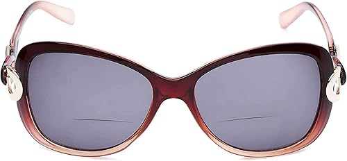 Miniatura 7 de Incredible Bargains The Delia - Lentes de sol de lectura bifocal, estilo retro cuadrado para mujeres
