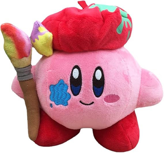 Babioms Kirbi Kuscheltier 20 cm Rosa Kirbi Plüschtier, Plüsch Kirbi