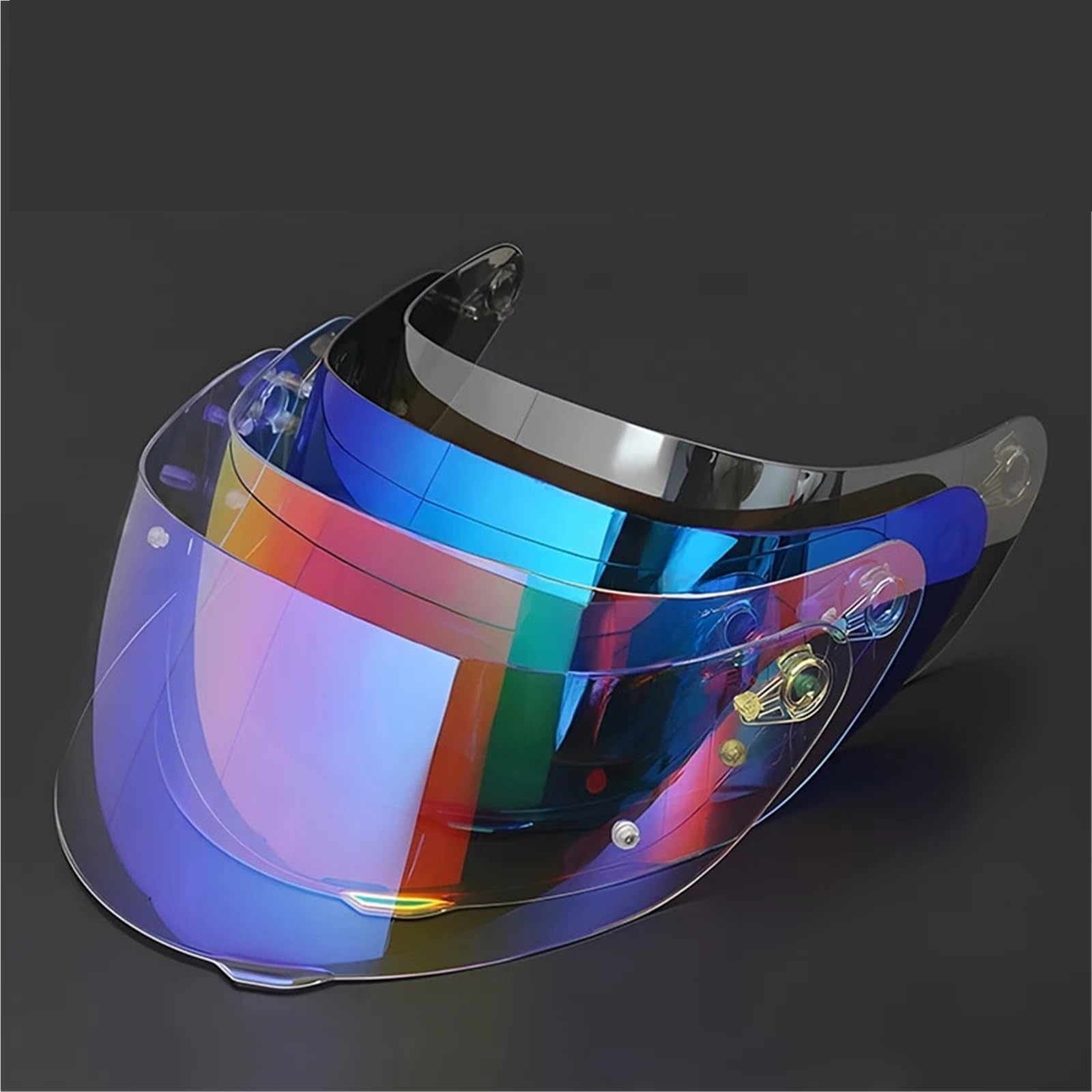 Visera para casco de moto Lente visera for casco de motocicleta Accesorios for Moto Casque(Color 9)