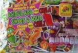 De la Rosa Sweet and Sour Chewy Pop with Chili 50 pcs 17.6 oz