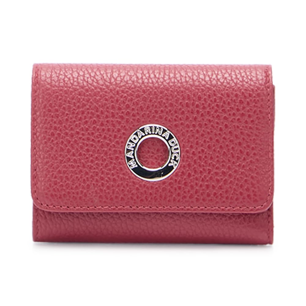 Mandarina Duck Women Mellow Leather Wallet Billfold, Grape, One Size