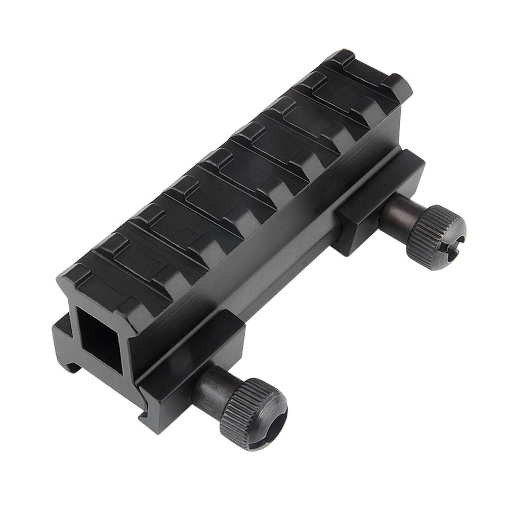 UniqueFire 85mm Riser Mount Extension Picatinny Rail Scope Mount Base Adapter