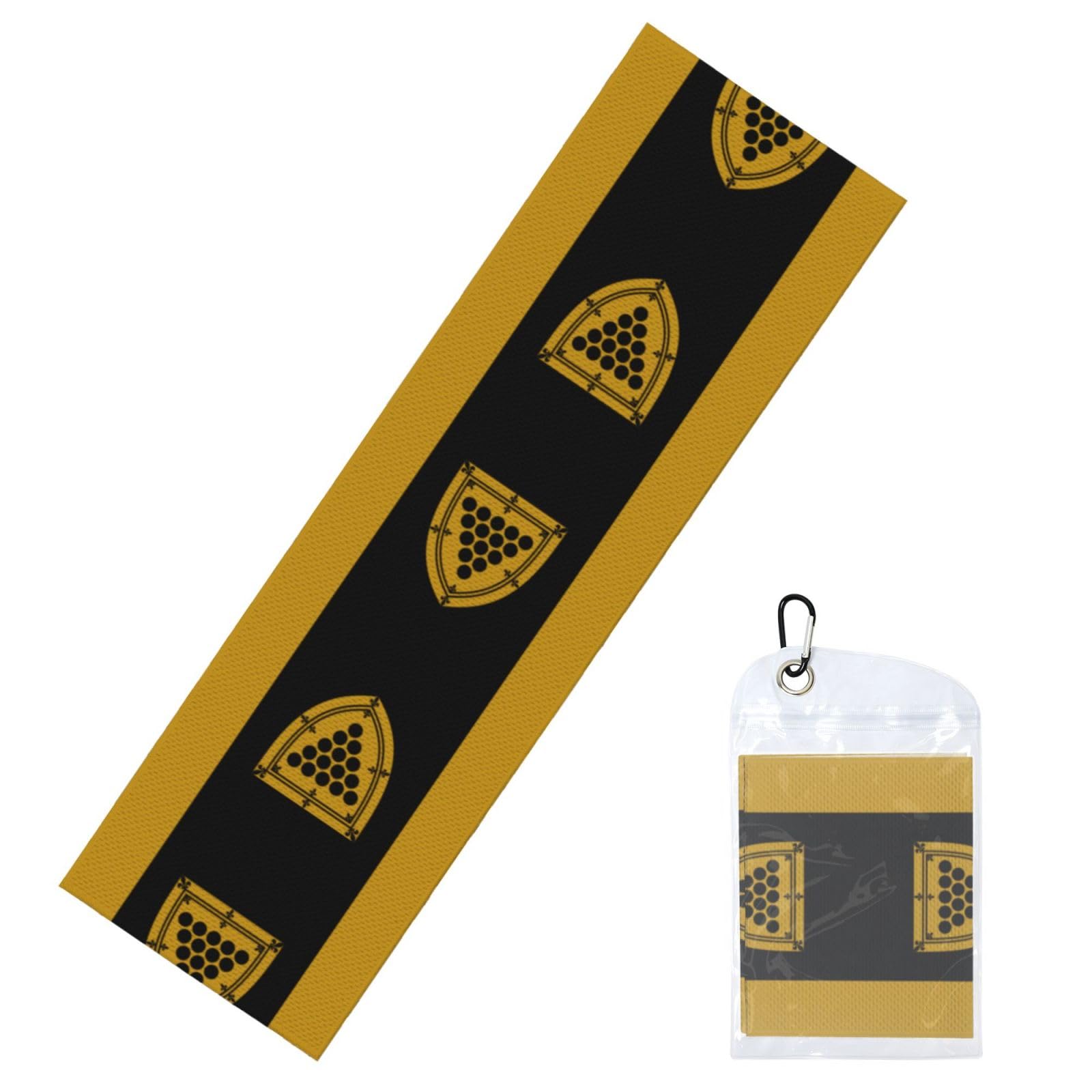 HGIUYDRD Cornwall County Flag Print Cooling Sports Towel with PVC Carry Bag for Gym, Beach, Golf and World Cup Events