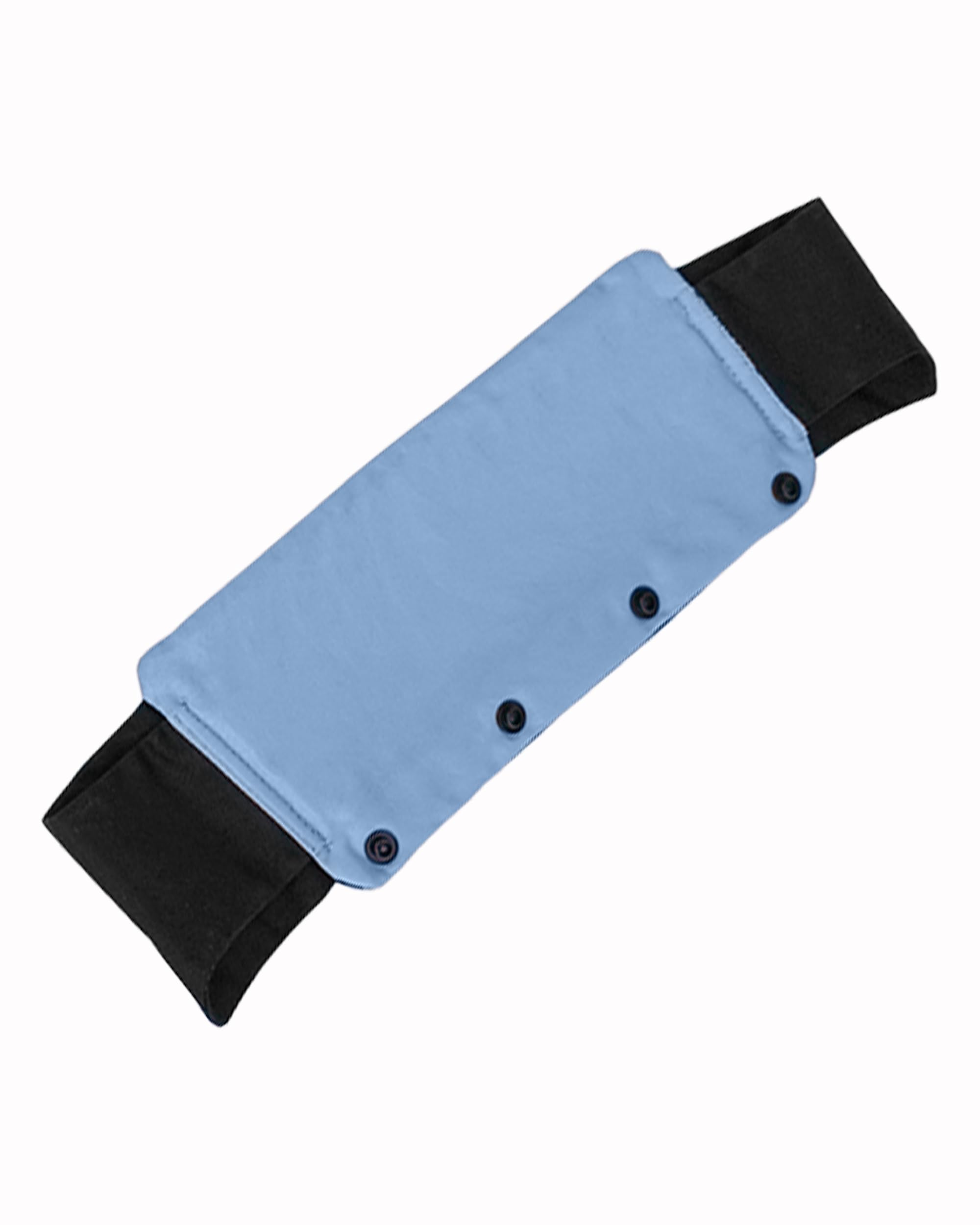 TwinGo Panel Extender (Blue/Black) - Extend The Height of Your TwinGo Carrier to Provide Extra Head and Neck Support for Babies and Toddlers