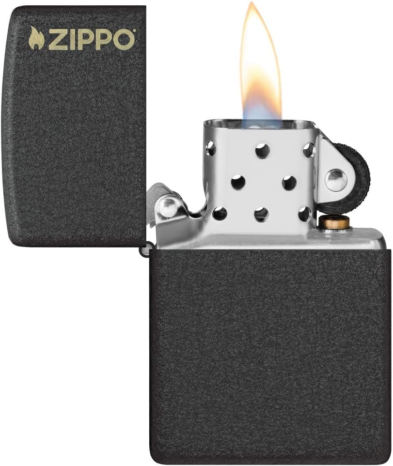 Encendedor Zippo clásico personalizado negro miniatura 4