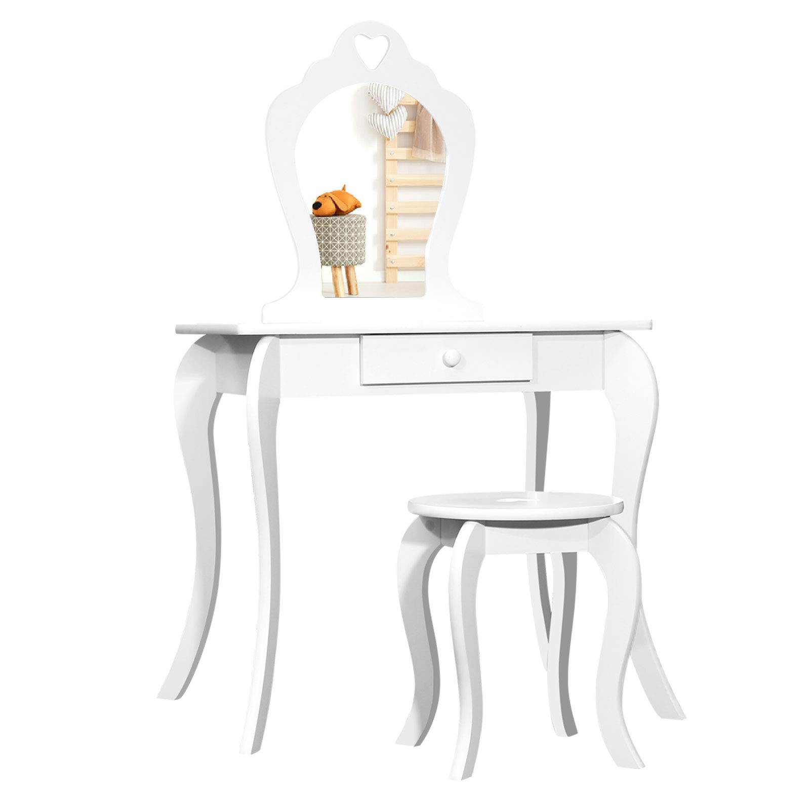 kids dressing table stool