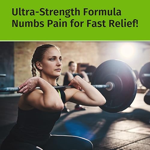 Miniatura 4 de Hempvana Lidocaína Rollerball como se ve en la televisión, 5 objetivos de acero inoxidable y desensibiliza los nervios agravados, sin desorden,