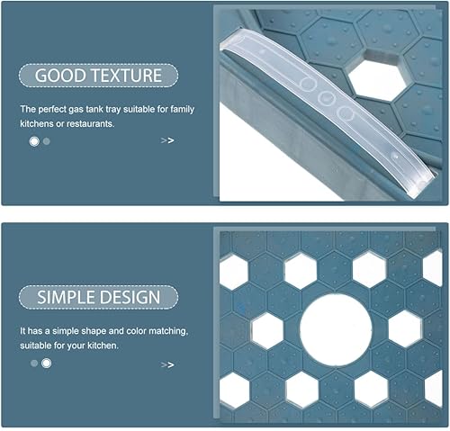 Miniatura 6 de iplusmile Base de cilindro de gas con base de cilindro de propano móvil, bandeja de soporte de tanque de propano con rueda para envío de cilindros