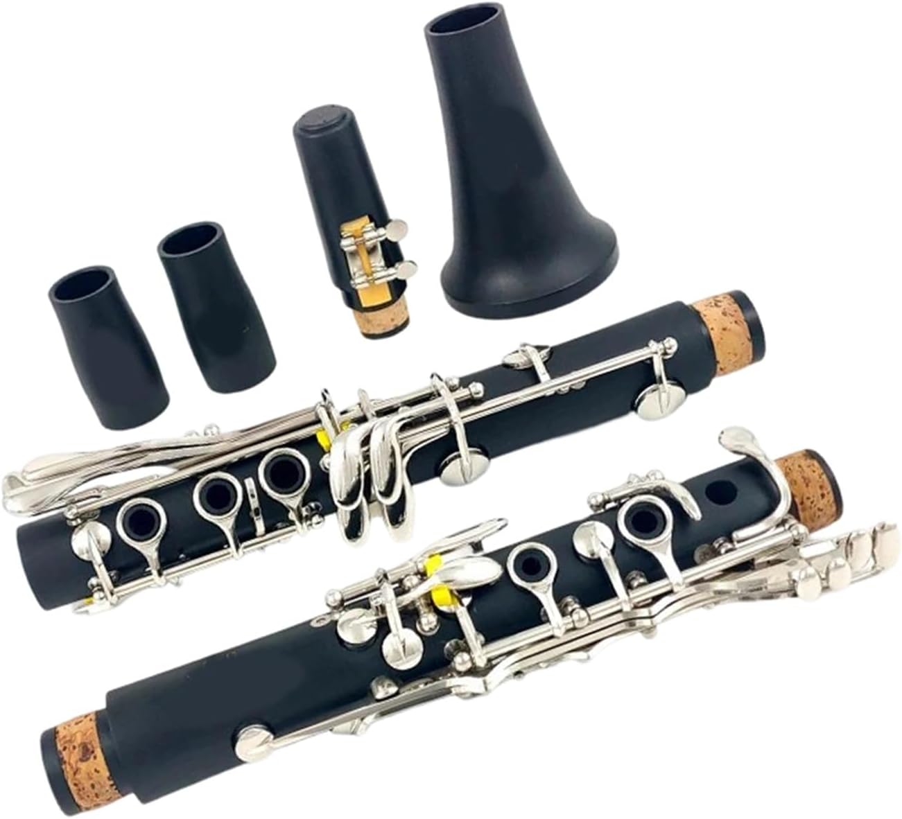 17 Key B Flat Clarinet Hard Rubber Material Clarinet Set