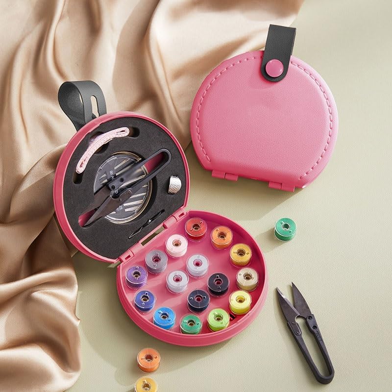 MVNOIRE ABS Needle Thread Bag Sewing and Box Set Luxury Handheld Storage