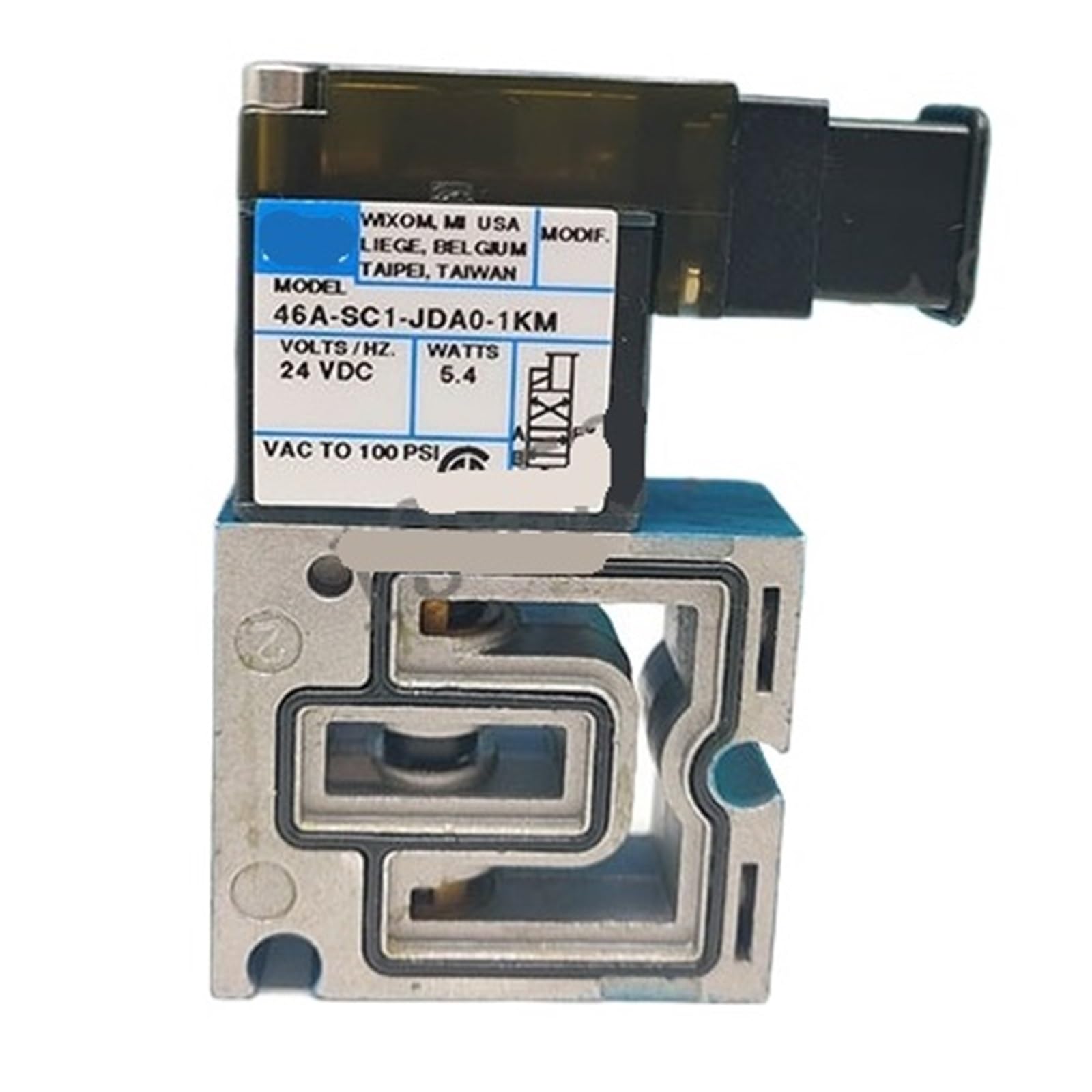 Électrovanne 46A-SC1-JDA0-2KJ électromécanique et composant pneumatique de rechange