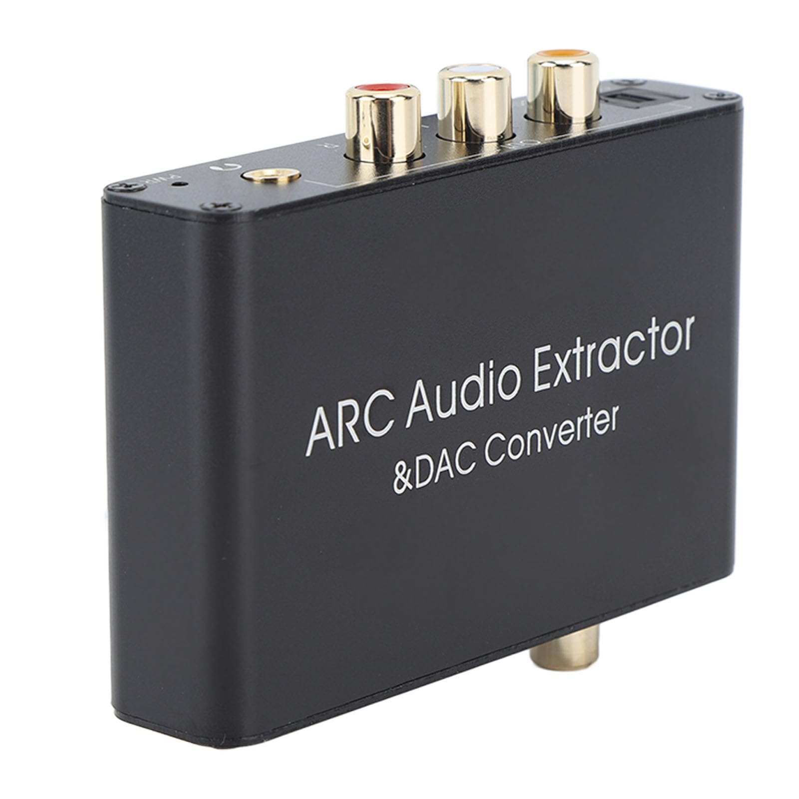 Convertitore Audio Digitale-analogico DAC, Uscita Cuffie Coassiale Ottica ARC a 3,5 Mm con Controllo del Volume, per Estrattore Audio TV 192 KHz 5.1