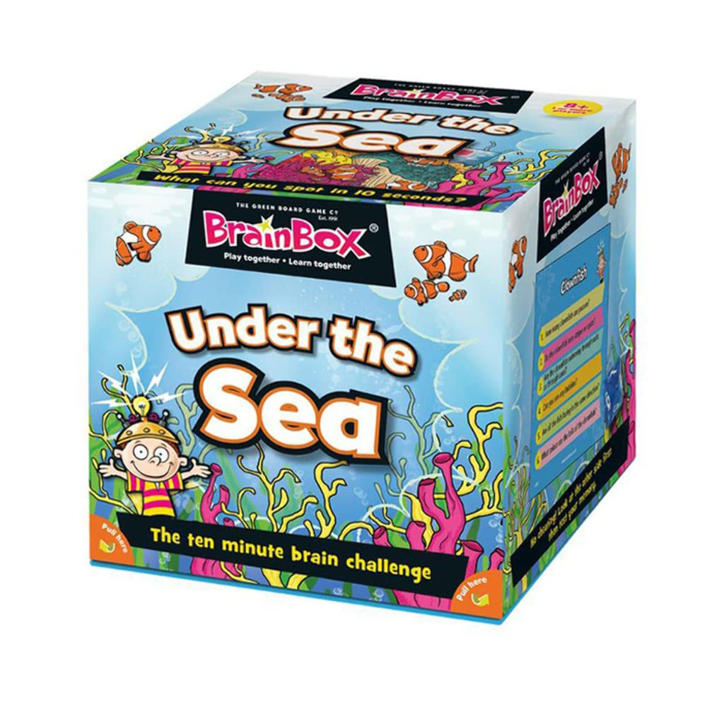 Green Board Games GRE91024 BrainBox: Under The Sea Game