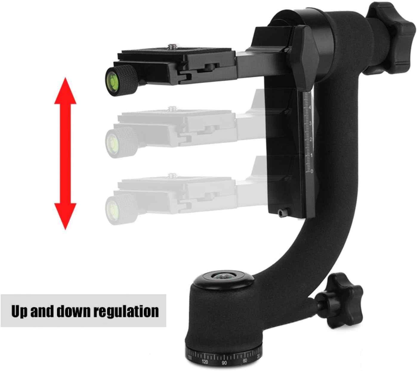 Gimbal Tripod Ball Head,360 Degree Panoramic Gimbal Tripod Ball Head