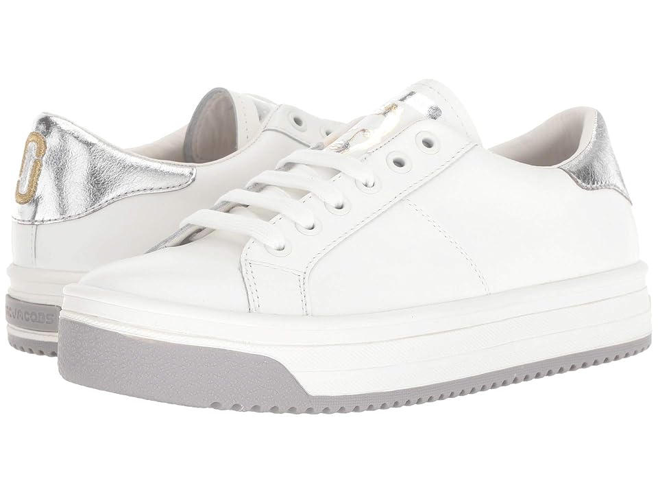 

Marc Jacobs Empire Multicolor Sole Sneaker (White/Silver) Women's Shoes