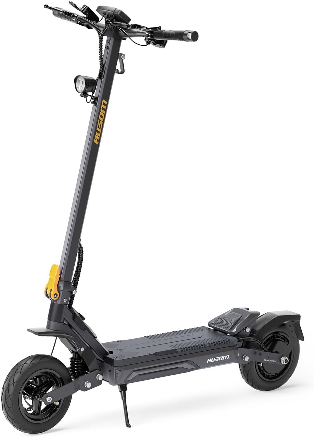 Ausom Gosoul 2 / L2 Max Trottinette Électrique Adultes, Autonomie 70KM/90KM, Freins à Disque avec E-ABS, Idéale pour Les Déplacements Urbains, 10" trotinette électrique Pliable Tout Terrain