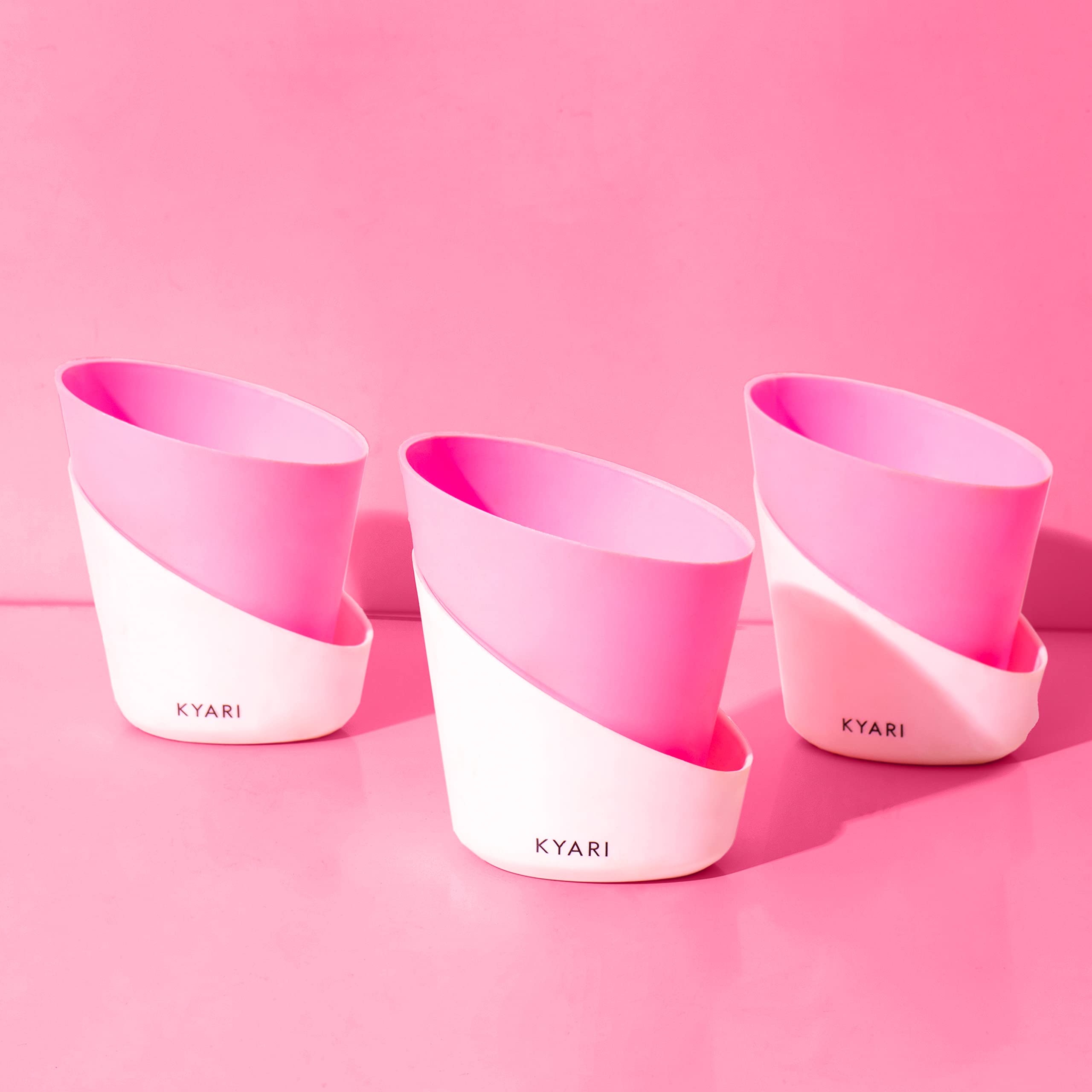 KYARI Combo of 3 Baby Pink Self-Watering Pots for indoor plants, Best Flower Pots & Planters for Home Decor, Living Room, Kitchen, Bedroom, Table Top, Office, Gifting | Plants not included (B0BV289FQW) Amazon Price History, Amazon Price Tracker