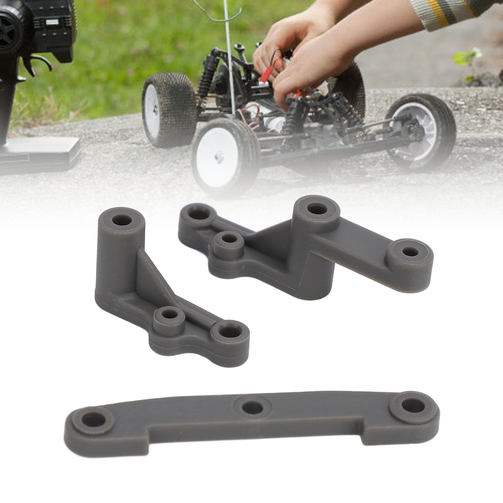 RC Lenksäule & Schwingen-Verstärkungsplatte – Kunststoff-Ersatzteil Für 124008 & 124010 RC-Autos, Mehr Stabilität & Präzision
