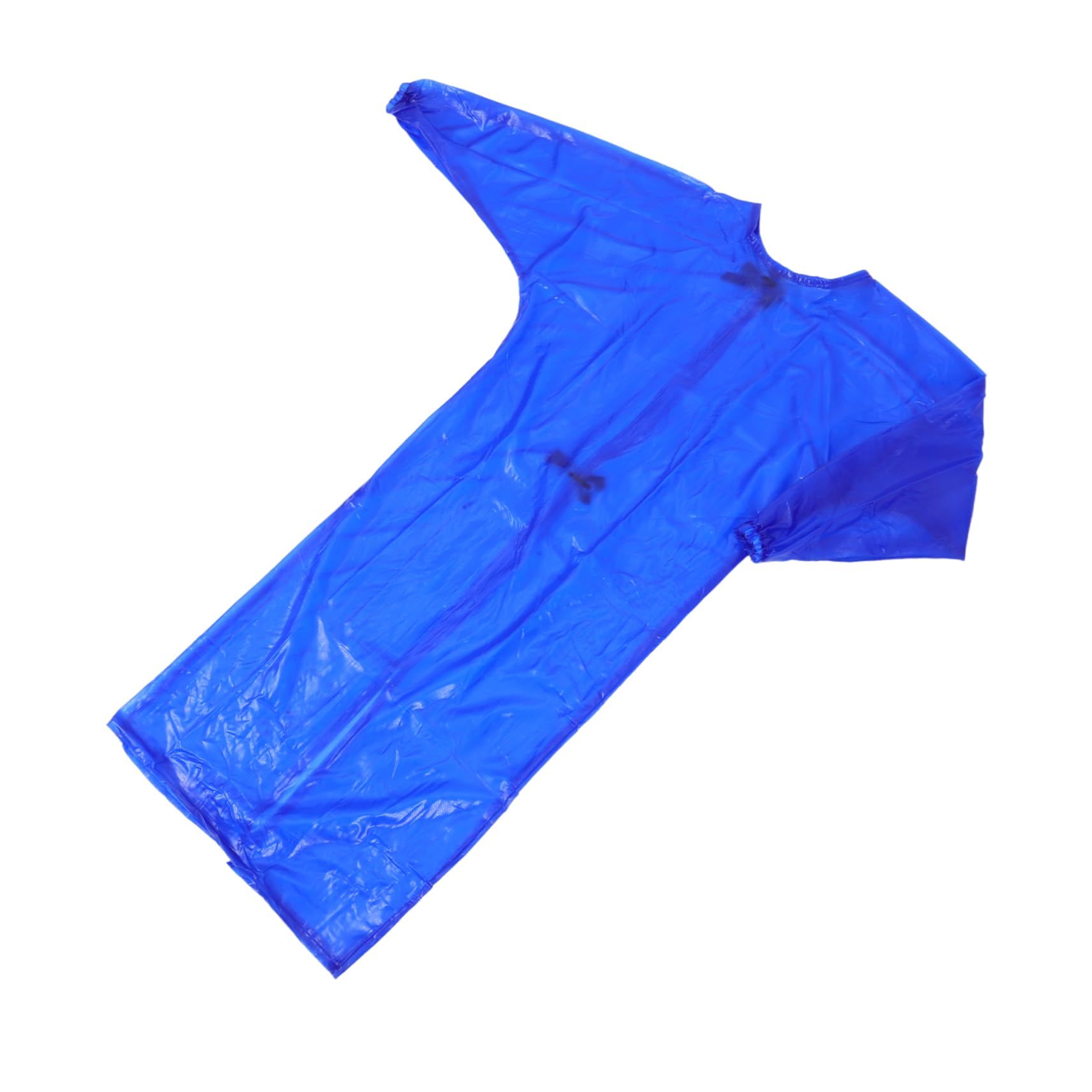 VILLCASE Langarmbluse wasserdichte Schürzen zum Geschirrspülen Geschirrspülschürze wasserdicht Laborjacke Schürzen Masse Laborkittel Küchenschürzenärmel Bulk-Schürzen PVC Blue