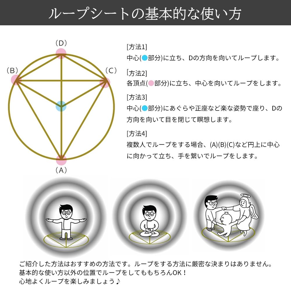 Amazon.co.jp: ユニカ ループシート 内なる平和 医学博士 丸山修