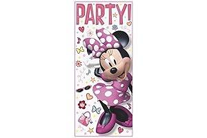 AMSCAN MINNIE MOUSE DOOR PARTY POSTER