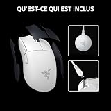 Razer Viper V4 Pro - Wireless symmetrical e-sports gaming mouse - Ultra-lightweight 50g - HyperSpeed Gen-2 up to 8 KHz polling - Focus Pro 50K sensor - Optical scroll wheel - PC/Mac | White - 10