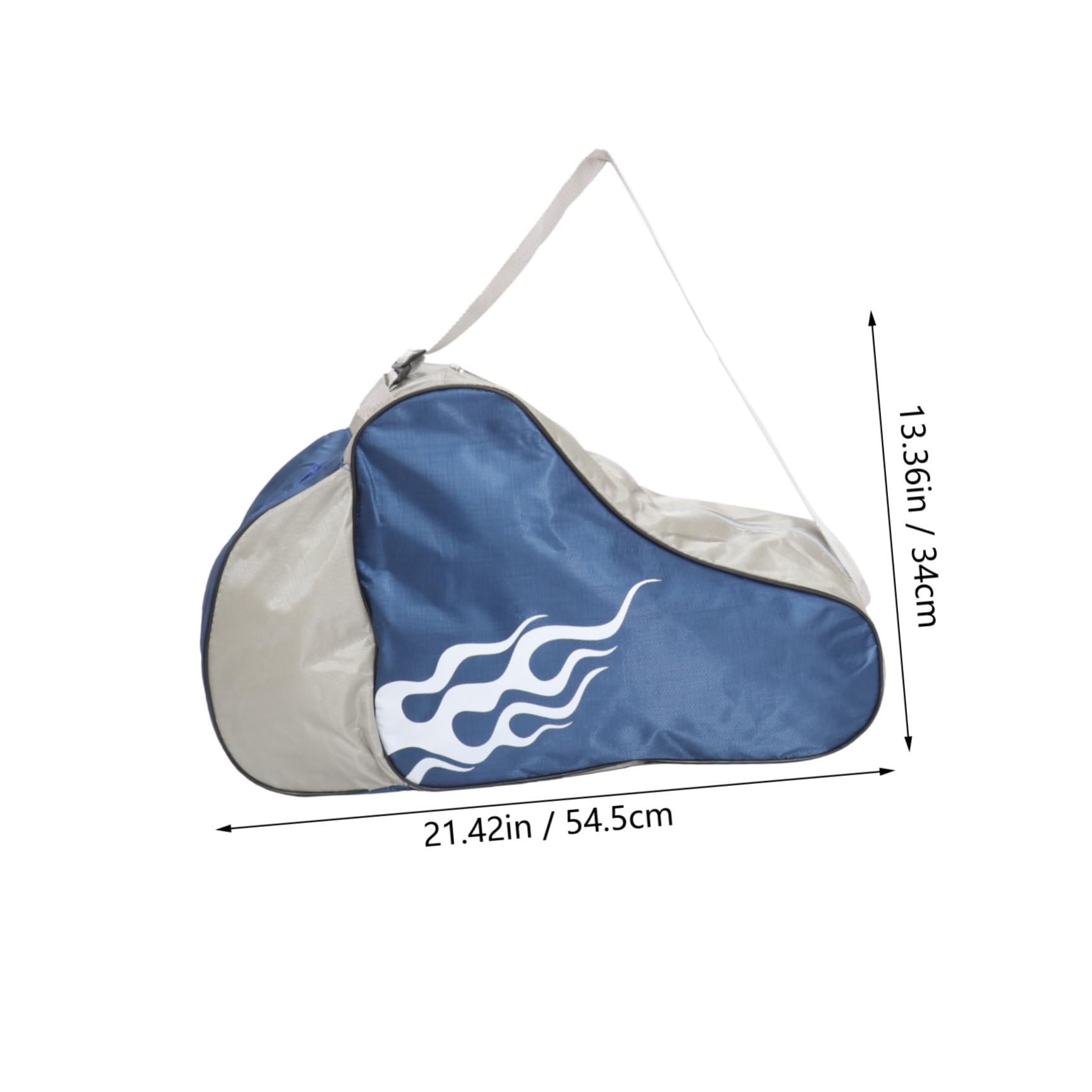 balacoo Roller Skates Toddler Backpack Ice Skates Bag for Boys and Girls Yellow Bag Stylish Random