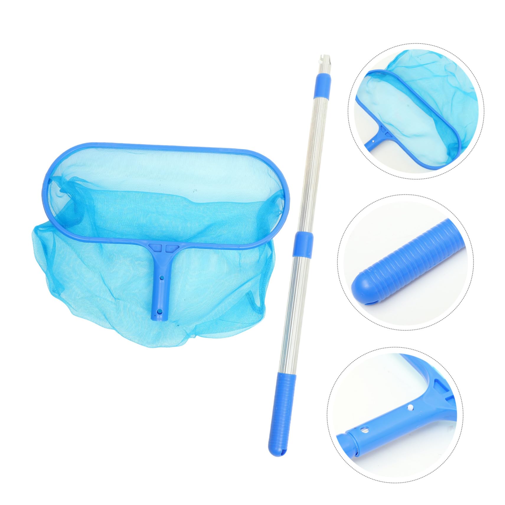 SUPVOX Limpieza para Piscinas con Mango Telescópico de Herramienta para Recoger y Diseño Ligero y Deslizante Fácil de y Almacenar para de Estanques y Piscinas al Aire
