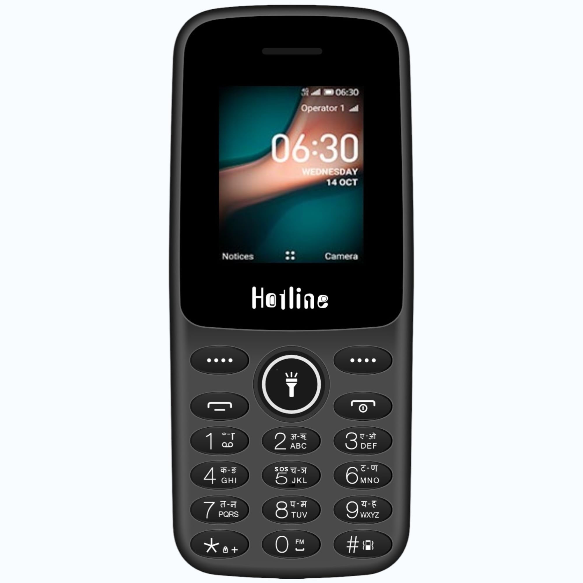 HOTLINE V63 Dual SIM Keypad Mobile Phone | 1.77” Display | Wireless FM | Digital Camera | Expandable Memory | LED Torch and Long Battery Life-picture-27