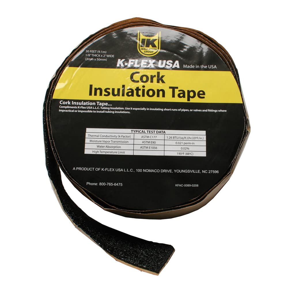 Jones Stephens INT001 Jones Stephens INT001 1/8X2X30 Cork Insul Tape