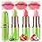 evpct 3Pcs Magic Color Changing Lipstick Long Lasting Waterproof 24 Hours Original for Women, Aloe Vera Strawberry Peach Pink PH Mood Permanent Color Changing Lipstick Lip Balm Gloss, labial magico