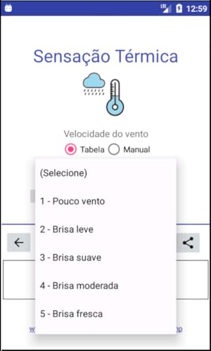 Sensação Térmica e Índice de Calor - Calculadora