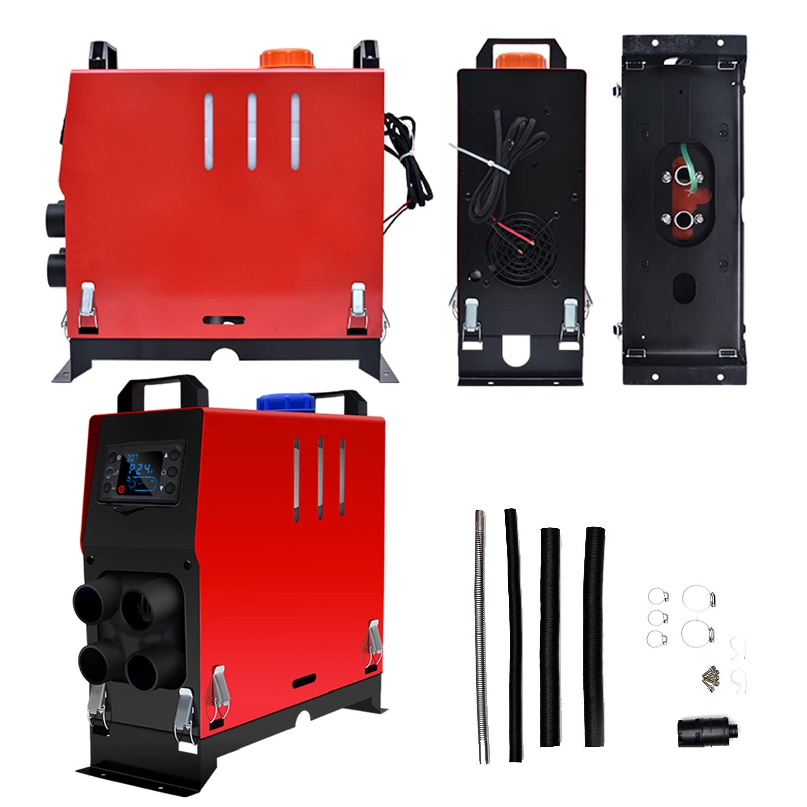 Amazon.co.jp: Portable Parking Heater, ff Heater, 12 V/24 V, Diesel Oil  Heater, 5 KW, Air Parking Heater, For Diesel Cars, Snow Removal,  Defrosting, Glass Freezing Protection, Monitor Thermostat, Air Heater, For  Marines,