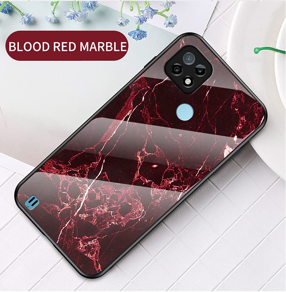 COVER CUSTODIA PER REALME C21 21 + PELLICOLA IN VETRO TEMPERATO