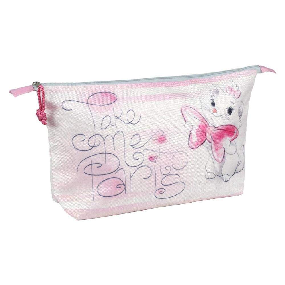 Clasicos Disney Marie Pencil Cases, 32 cm, Pink (Rosa)