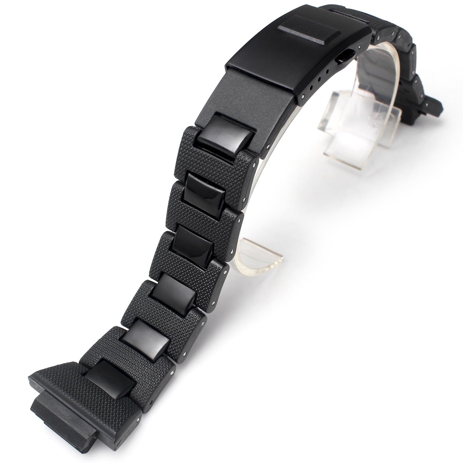Lekki pasek do zegarka z twardej żywicy, kompatybilny z Casio DW-5600 GA-2100 GW-B5600 GW-M5610, pasek do zegarka G-Shock GM-2100 GM-5600 GM-6900