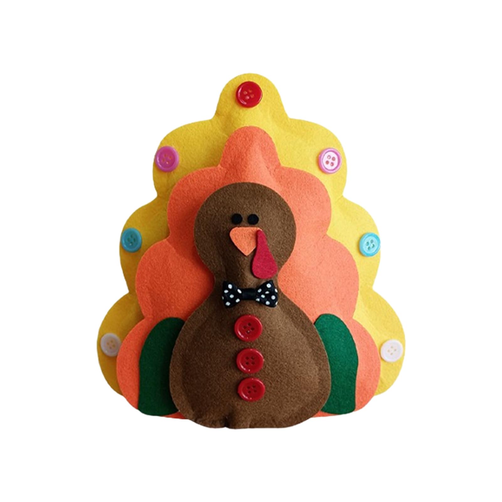 Buxuaaaa Purpose Fall Turkey Centerpiece Designed for Bookshelf and Family Celebration Child Safe Holiday