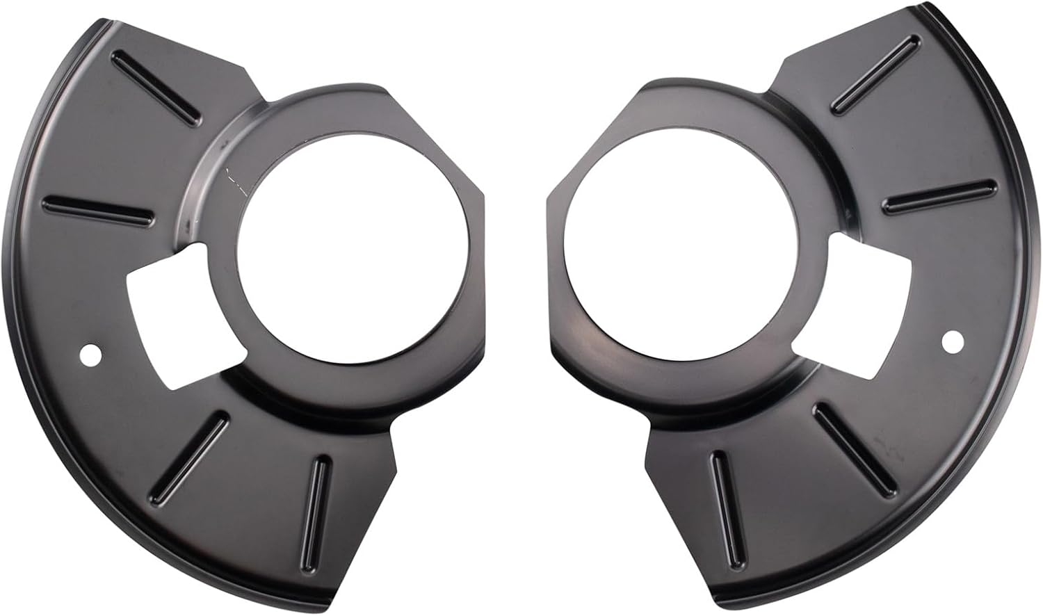 Front Brake Dust Shield Set Compatible with 2001-2012 Ford Escape