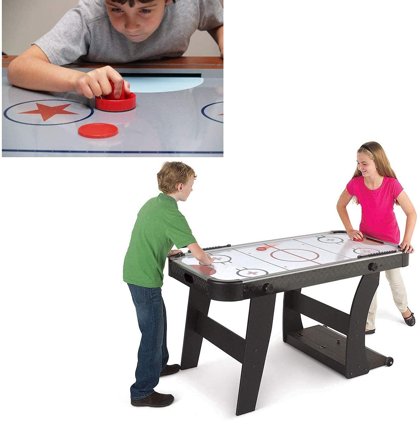 8 Tavolette Per Allenamento Hockey Su Ghiaccio - 25x25cm | Superficie Liscia Come Il Ghiaccio | Materiale PETG - Foto 8