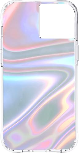 Miniatura 7 de Case-Mate - Funda Soap Bubble para iPhone 13 con diseño iridiscente, protección contra caídas de 10 pies, 6.1 pulgadas