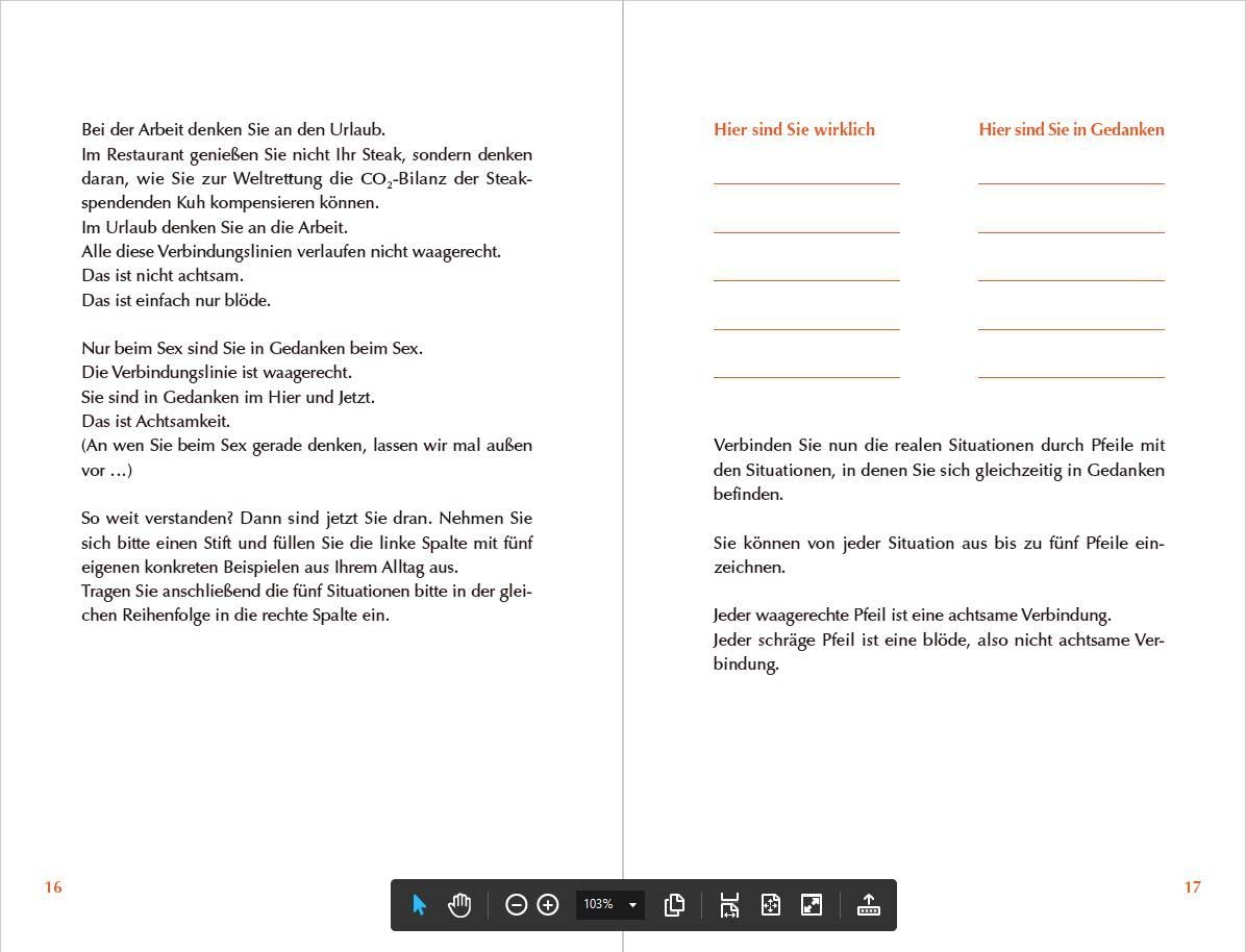 Achtsam morden - Das Übungsbuch nach der Joschka-Breitner-Methode