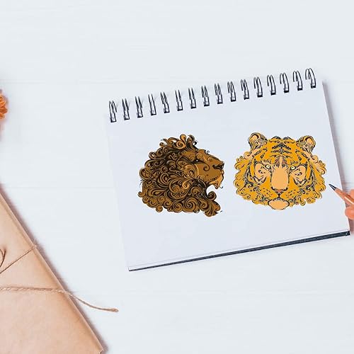 Miniatura 4 de Sellos transparentes de fondo de tigre para hacer tarjetas, fondo de león, sellos de goma transparente, sellos de animales para decoración de