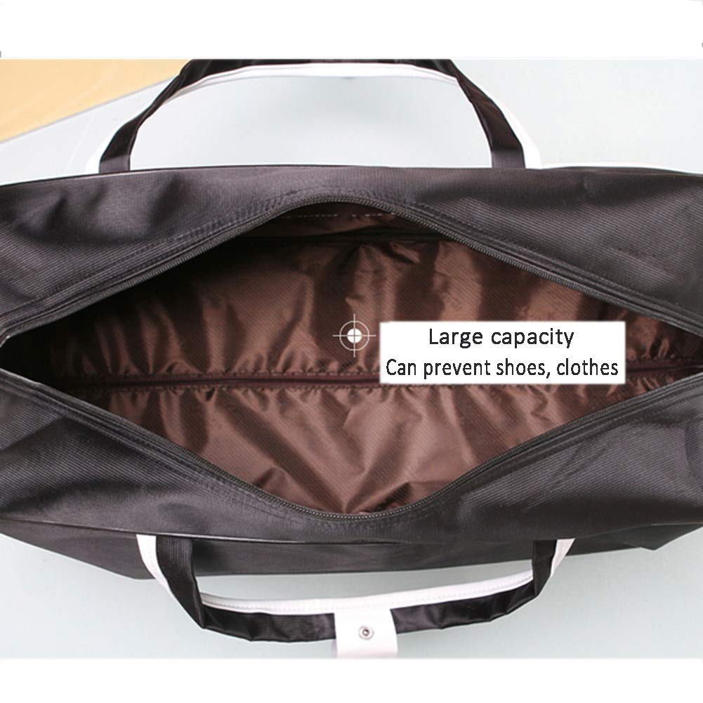 Damska torba na kółkach podróżna bagaż ręczny wakacje weekendowy płot (kolor: Różowy, rozmiar: dł. 55 × szer. 25 × wys. 33 cm)