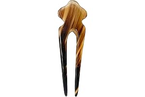 Natural Buffalo Horn Butterfly Hair Stick