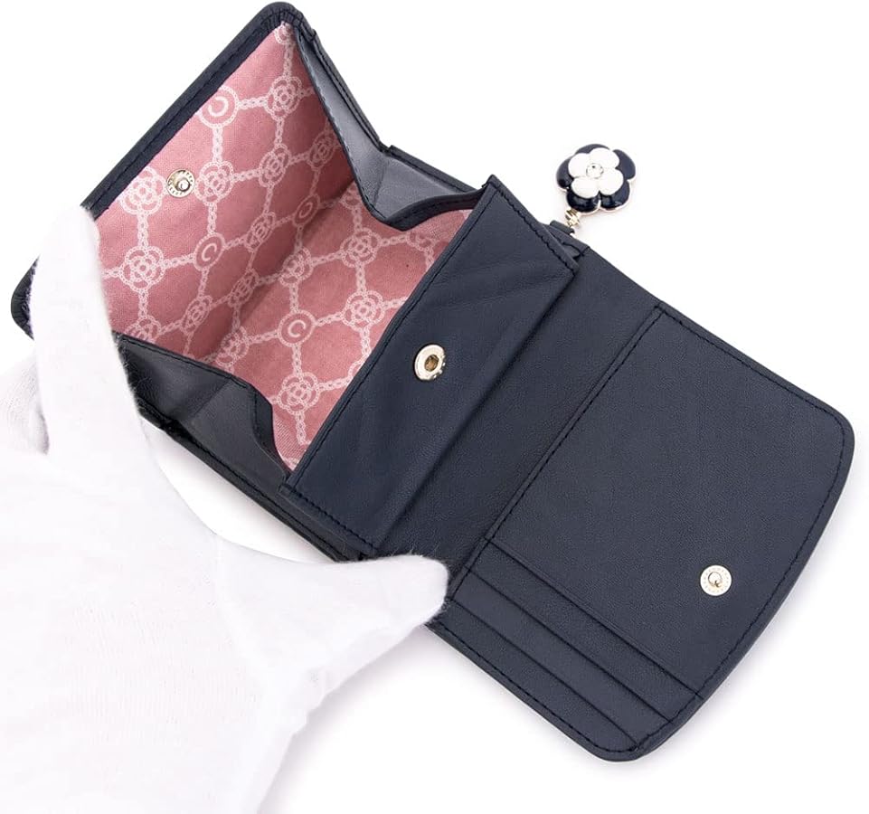 Amazon | [クレイサス] 二つ折り財布 ミニ財布 ワッフル レディース