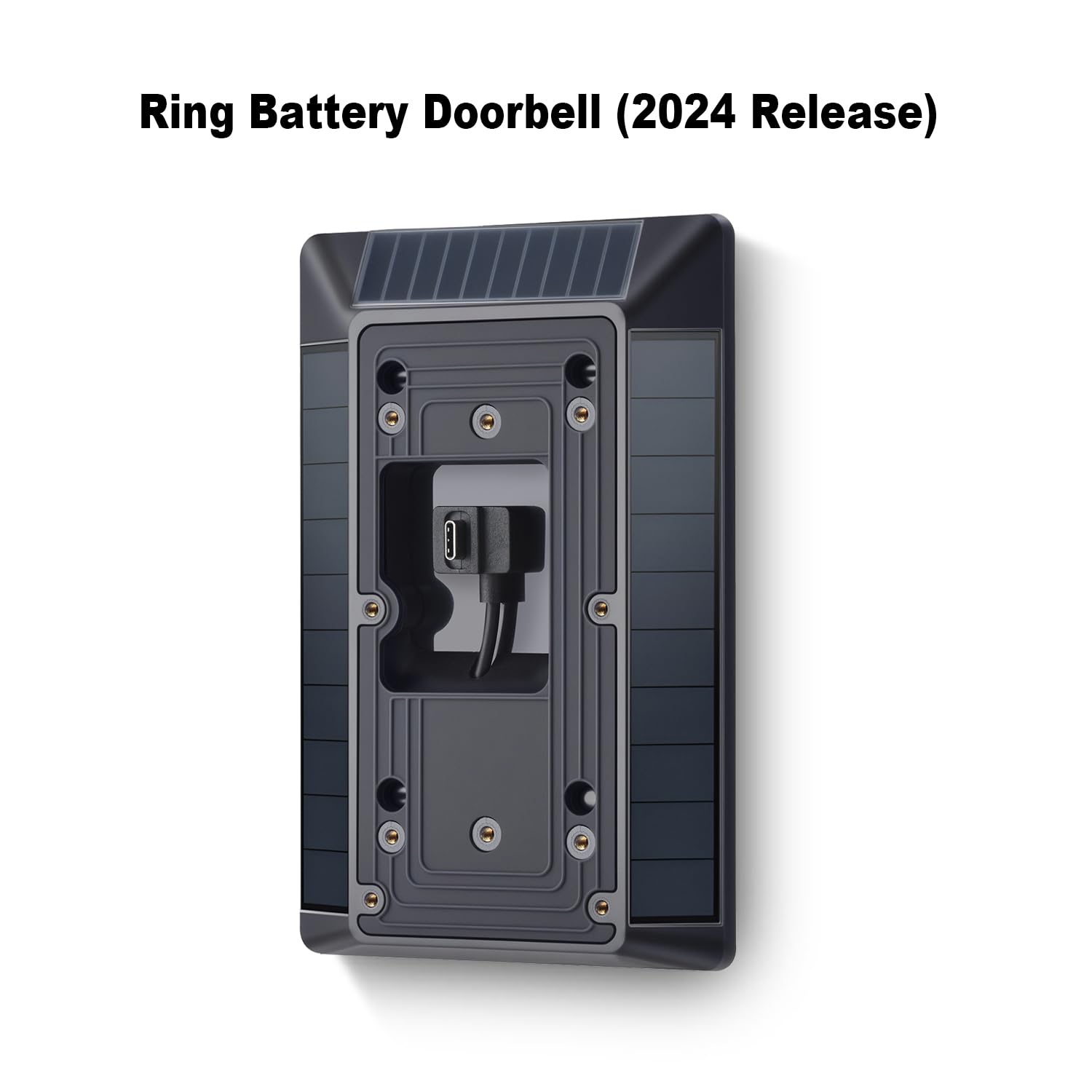 Die Fansoun Ring-Solarladegerät-Akku-Türklingel ist nur kompatibel mit Akku-Türklingeln (USB-C-Anschluss) und ist nicht geeignet für Micro-USB- oder andere Türklingeln