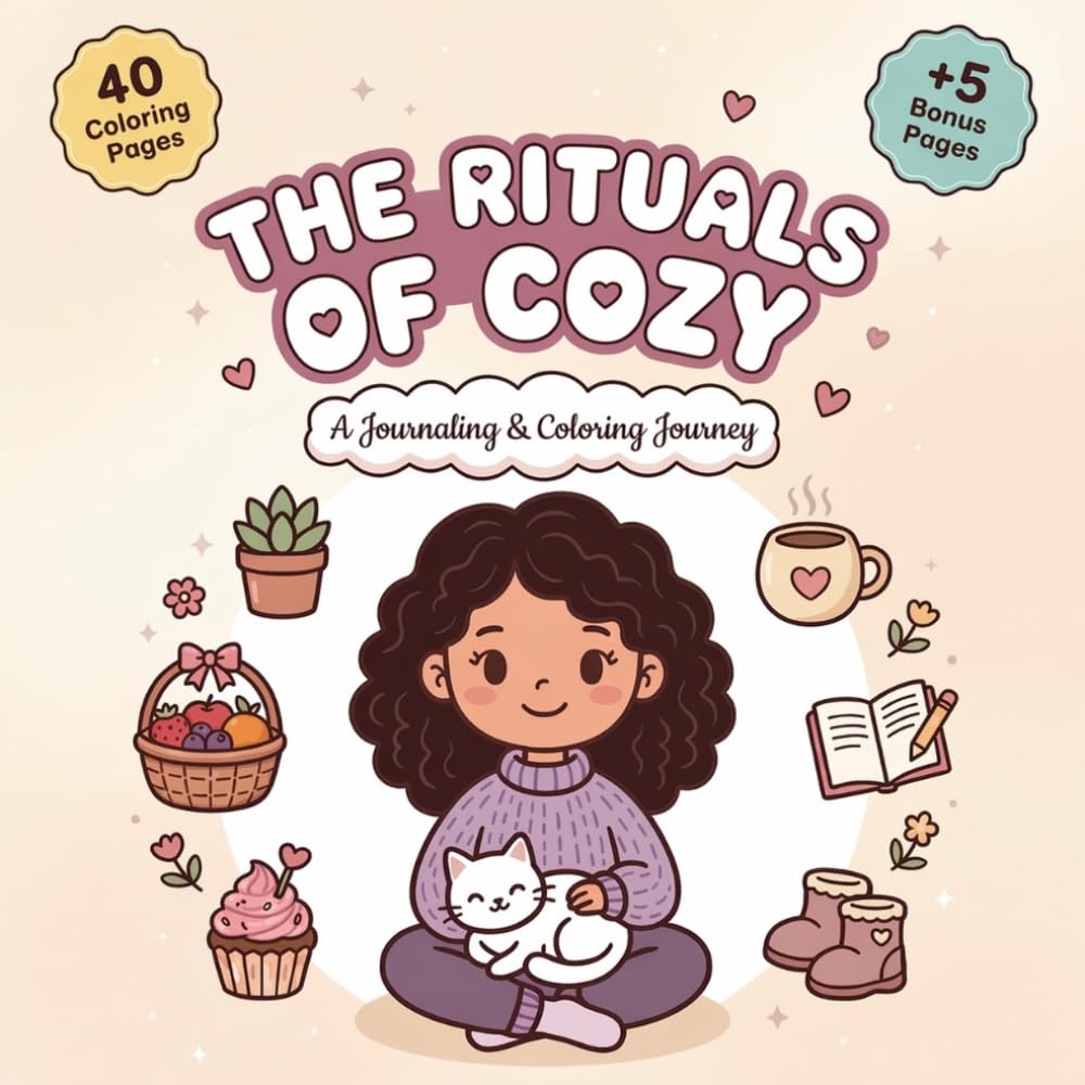 The Rituals of Cozy: A Journaling & Coloring Journey