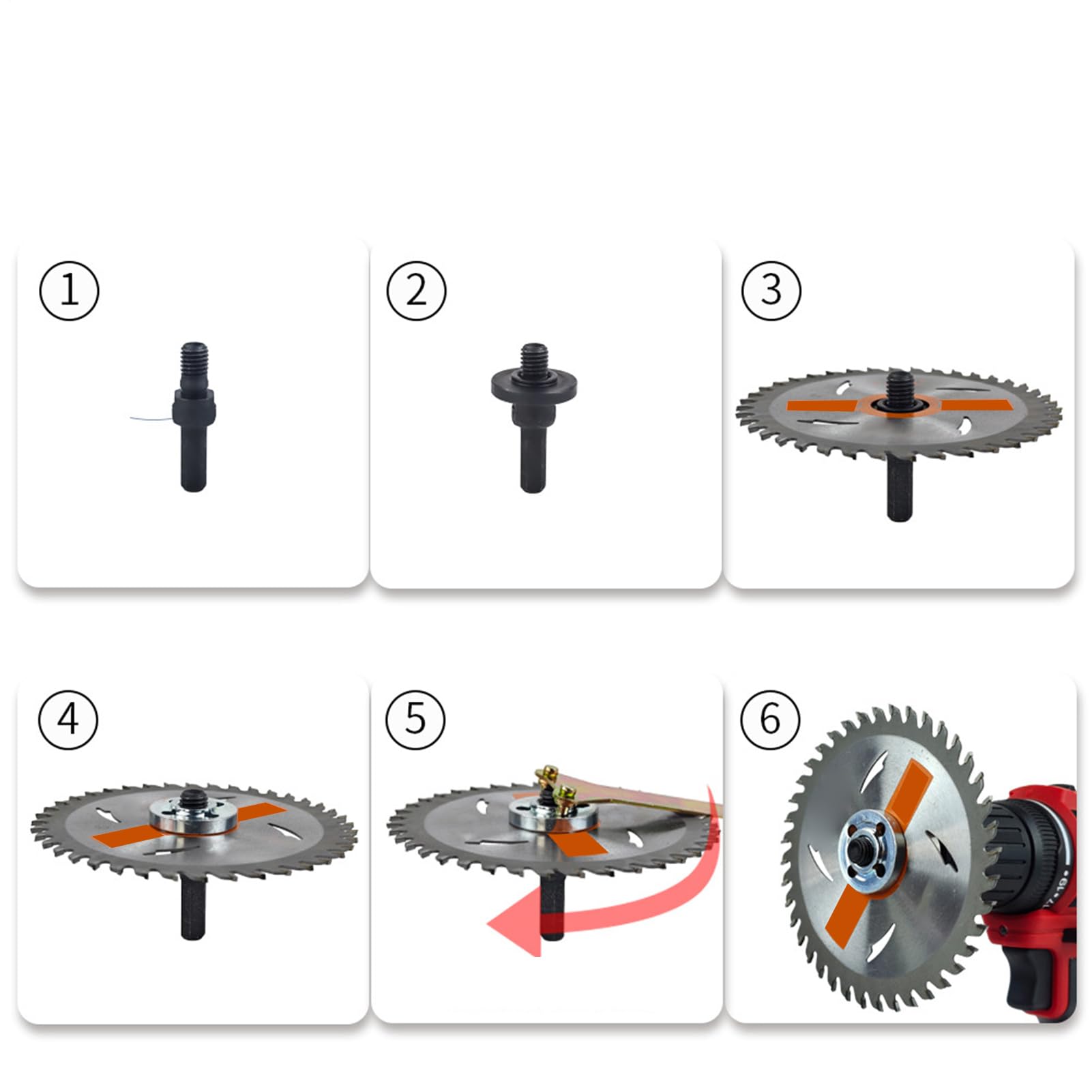 Set di Collegamento per Trapano Smerigliatrice Angolare,Adattatore Per Smerigliatrice Angolare Con Chiave - Accessorio Regolabile Per Dischi Abrasivi Su Metallo Legno Pietre